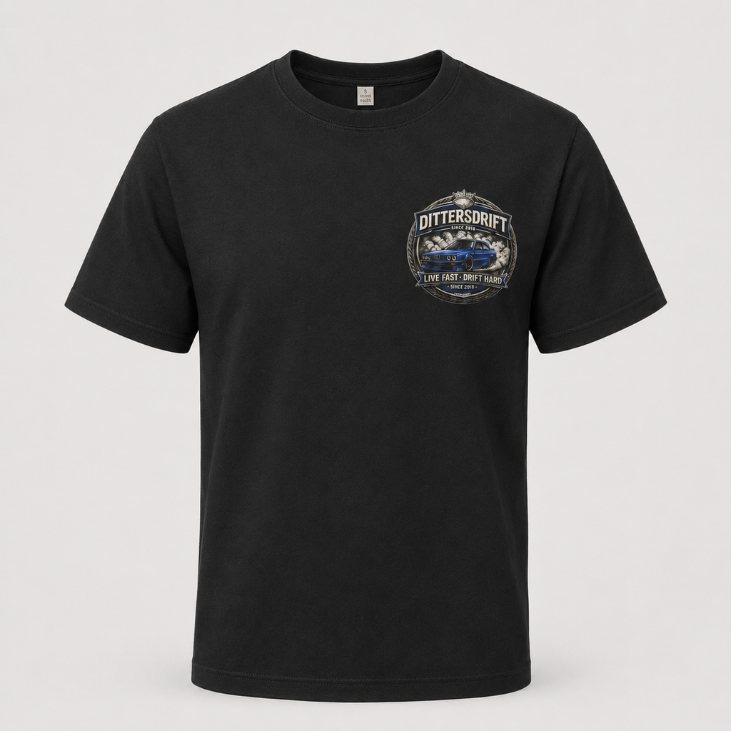 Dittersdrift Kinder T-Shirt Live Fast · Drift Hard